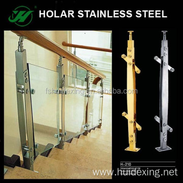 HOLAR stainless steel frameless stair glass railing prices